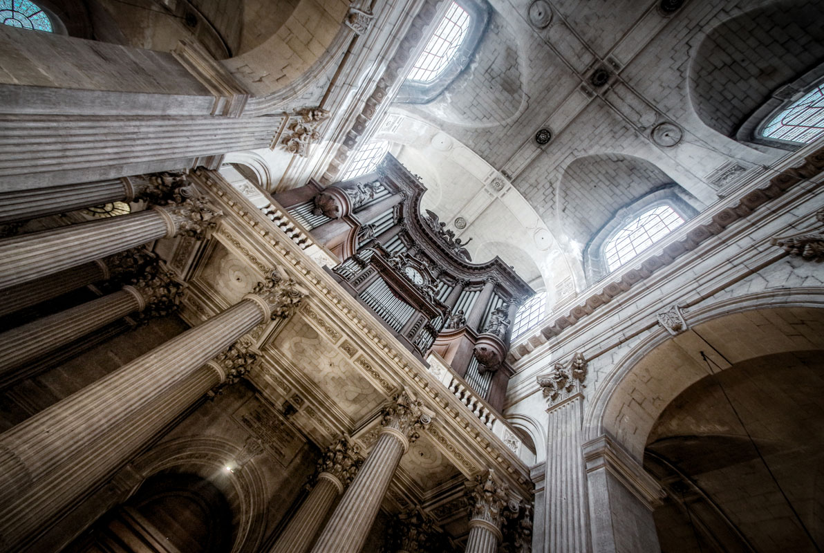 The great organ Association pour le rayonnement des orgues Aristide